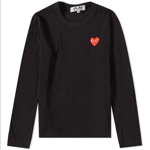 cdg basic tee